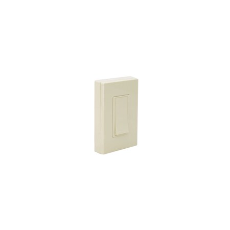 Leviton Wireless Remote Switch, 1Pole, On/Off, Ivry WSS0S-P0I